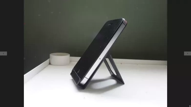 iphone holder 3d printing model - threeding iphone 4s 3d print model - Mito3D