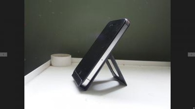iphone holder electronic & technology 3D printing model, file, printable design, 3d print, IPHONE 4S 3d print model - Mito3D