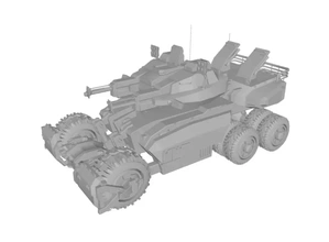 hierro destructor 3d impresión modelo trío 3d print model - Mito3D