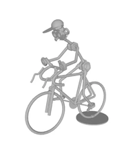 ferro uomo bulloni noccioline bicicletta 3d stampa modello treding 3d print model - Mito3D