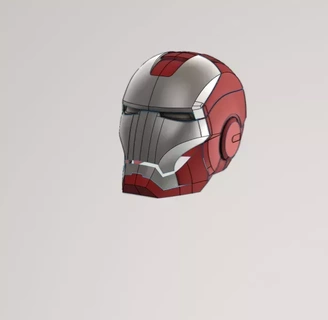 iron man helmet 3d printing model  iron man helmet  3d print model - Mito3D
