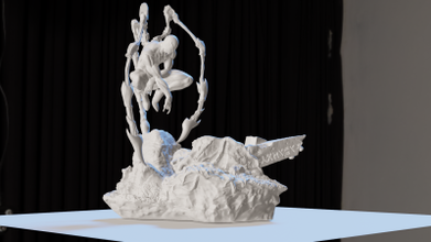 iron spiderman toys games & hobby 3D printing model, file, printable design, 3d print, spiderman, marvel, comic, superhero, amazing, iron, man, hero, character, dc, ironspider, ironman, conceptart, spider, stark, peter, peterpark, sculpture, miniatures 3d print model - Mito3D