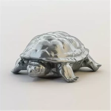 Demir kaplumbağa 3d baskı model üçleme dekoratif tasarım hediye benzersiz kurbağa print printing modelleme yazdırılabilir özel 3d print model - Mito3D