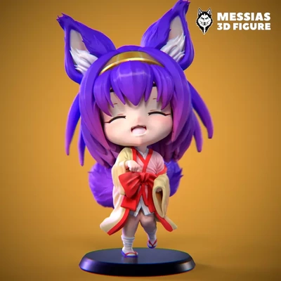 izuna chibi 3d drucken modell drucken dreiding stichworte printing modellieren stil anpassbar zahl high quality anime sammlerstücke ninja charakter niedlich figur sammlerstück fan shop ventilator kunst detailliert miniatur unvergesslich 3d print model - Mito3D