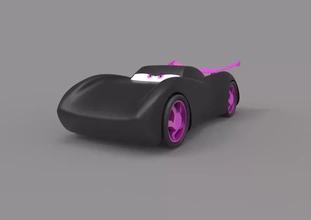 jackson storm 3d printing model - threeding movie cars 3 race 3d print model - Mito3D