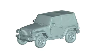 Jeep 3d Drucken Modell dreiding 3d print model - Mito3D