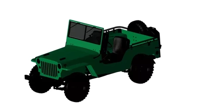 jeep 3d stampa modello treding 3d print model - Mito3D