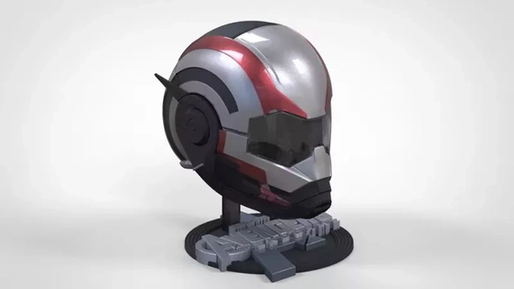johan jogo esfregado 3d impresso capacete impressão modelo imprimível 3dmodel 3dprint print figura colecionável johan3d imprimir 3d print model - Mito3D
