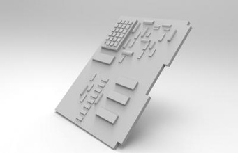 kim1 electrónica y tecnología 3D modelo de impresión, la impresión en archivo, imprimibles 3D, diseño 3d, KIM1, computadora, tecnología, el 3d 3d print model - Mito3D