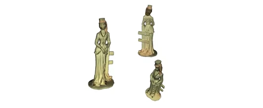 lady figurine 3d printing model - threeding 3d print model - Mito3D