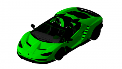 Lamborghini centenario 2017 moteurs transport 3D impression modèle fichier imprimable conception 3d 3d print model - Mito3D