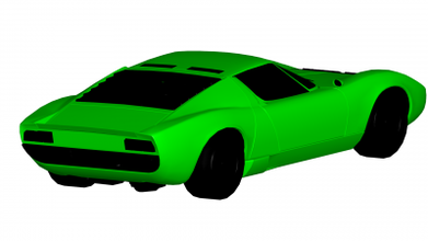 Lamborghini miura Motoren Transport 3D Drucken Modell Datei druckbar Design 3d drucken 3d print model - Mito3D