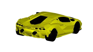 Lamborghini 3d baskı model üçleme 3d print model - Mito3D
