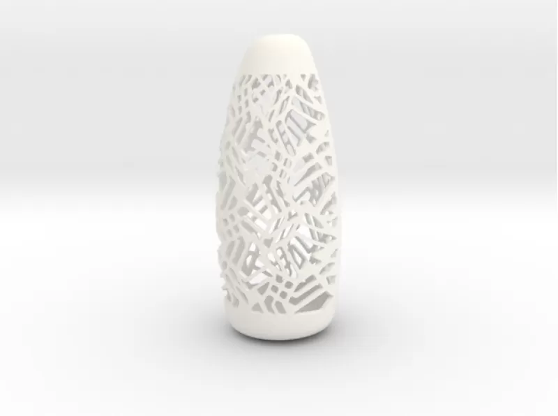 lamp 02 3d printing model - threeding form decorative lighting lamps 3D print model - Mito3D