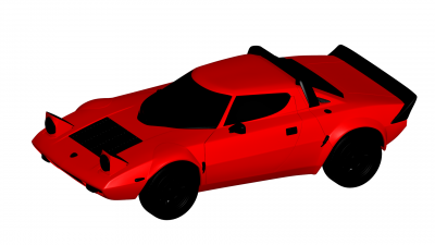 Lancia stratos 1974 moteurs transport 3D impression modèle fichier imprimable conception 3d 3D print model - Mito3D