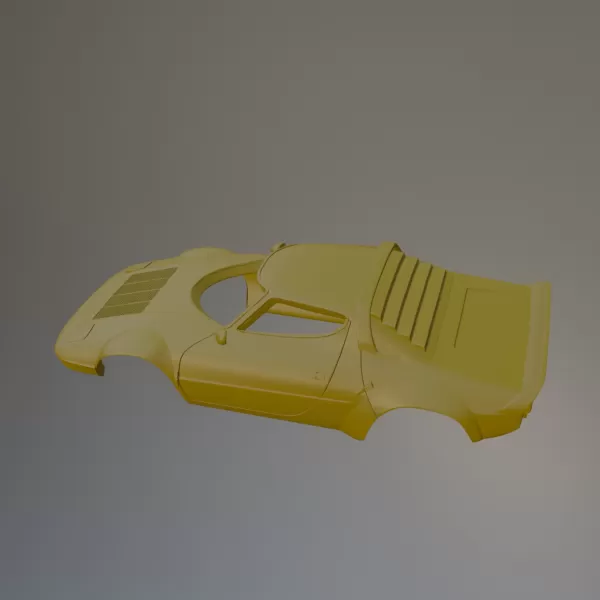 Lancia stratos stradale 3d impression modèle trio 3D print model - Mito3D