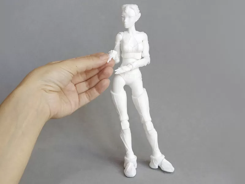 lantea 3d stampa modello treding Bambola articolato dolfie snodato bjd 3D print model - Mito3D