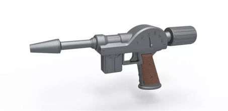 kanun koyucu mk1 hakim dredd 3d baskı model üçleme oyuncak yazdırılabilir tabanca Yazdır bilimkurgu çizgi roman Kostüm oyunu ateşli silah yan yargıç Dredd reddpistol 3d print model - Mito3D