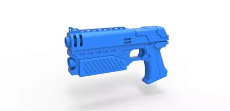 kanun koyucu mk2 ölçek 1 6 film hakim dredd 1995 3d baskı model üçleme oyuncak yazdırılabilir tabanca Yazdır bilimkurgu çizgi roman ateşli silah yan yargıç Dredd reddpistol 3d print model - Mito3D