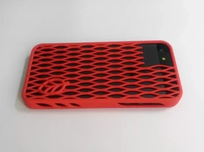feuille Cas gaine 3d impression modèle trio Pomme accessoires iphone cas gadget 5 3d print model - Mito3D