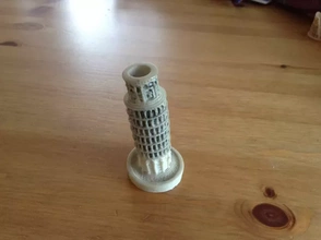 leaning tower pisa 3d printing model - threeding architecture building 3d print model - Mito3D