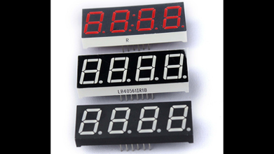 LED numérico monitor electrónico tecnología reloj 3d impresión 3d print model - Mito3D