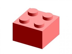 Lego mattone 2x2 giocattoli Giochi passatempo 3d print model - Mito3D