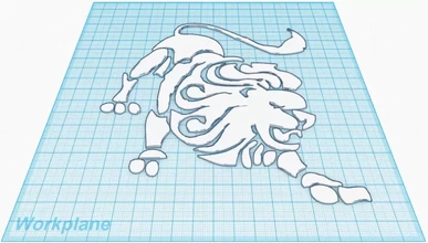Löwe Tierkreis Benutzerbild Datei 3d Drucken Modell dreiding Horoskop Star Zeichen Sonne 3d print model - Mito3D