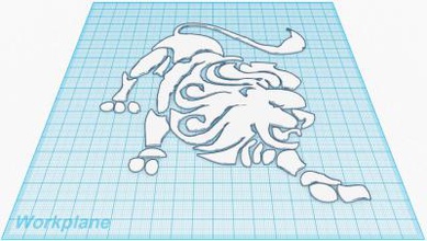 leo zodiac avatar file other things 3D printing model, file, printable design, 3d print, Leo, Zodiac, Avatar, File, Horoscope, Star Sign, Sun Sign 3d print model - Mito3D