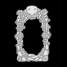letter o font robot3dfont art 3D printing model, file, printable design, 3d print, Robot, font, funny, letter, house, office, shop, signboard, messages, children, family, friends, animal, decoration, person, gift, pointer, designator, text, word 3d print model - Mito3D