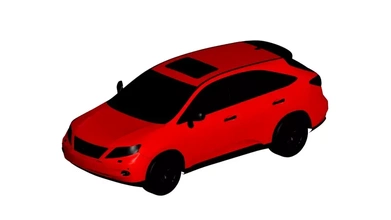 Lexus rx 3d impressão modelo trio 3d print model - Mito3D