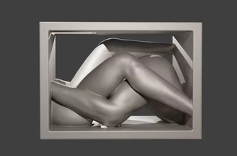 membro 2018 3d impressão modelo trio escultura corpo erótico fêmea masculino ambíguo impresso modelos 3d print model - Mito3D