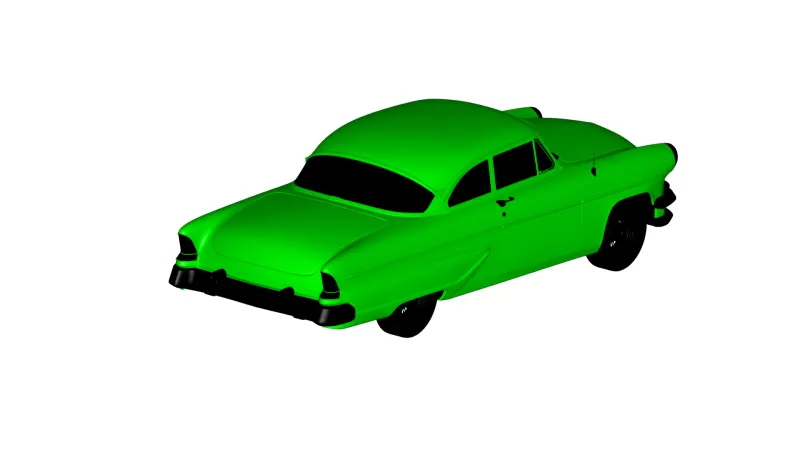 lincoln capri 1955 3d printing model - threeding 3D print model - Mito3D