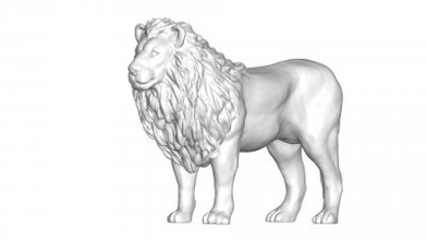lion 3d model nature 3D printing model, file, printable design, print, LION 3d print model - Mito3D
