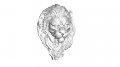 Lion 3d modèle nature 3D impression fichier imprimable conception 3d print model - Mito3D