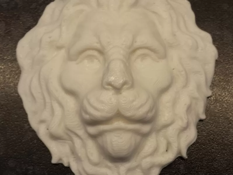 lion head 3d printing model - threeding 3D print model - Mito3D