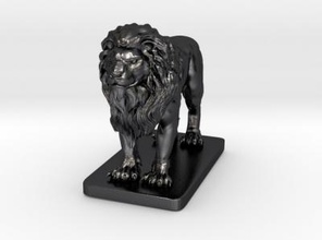 león de la escultura art 3D modelo impresión, impresión en archivo, imprimibles 3D, diseño 3d, león,león,escultura,mamífero,animal,piedra,estatuto,las gárgolas,los leones,los animales,la arquitectura 3d print model - Mito3D