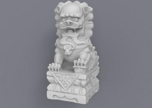 lion statue nghe art 3D printing model, file, printable design, 3d print, lion, Nghe, art, vietnam, asia, sculpture, history of animal, 3d print model - Mito3D
