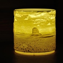 litofano Monumento Valle Arte Utah Estados Unidos imagen 3d print model - Mito3D