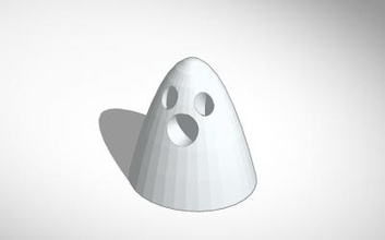 pouco ghosty brinquedos, jogos e hobby 3D modelo de impressão, a impressão arquivo design, 3d, fantasma, spector, fantasmas, spectors, brilham, brilham no escuro 3d print model - Mito3D