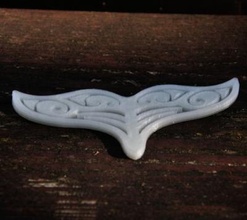 logotipo baleia melindrosa alívio arte 3D impressão modelo Arquivo imprimível Projeto 3d 3d print model - Mito3D