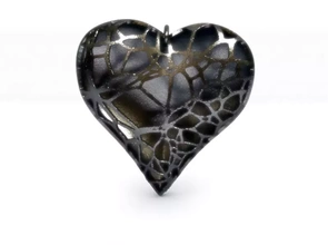 Aşk kalp kolye 3d baskı model üçleme moda mücevher 3d print model - Mito3D