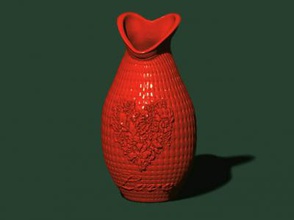 love vase art 3D printing model, file, printable design, 3d print, vase,love,decorative,home,vases,pot 3d print model - Mito3D