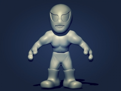 luchador brinquedos, jogos e hobby 3D modelo de impressão, a impressão arquivo design, 3d, luchador, luta, caça, homem, brinquedo,mexicano,engraçado 3D print model - Mito3D