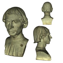 machiavelli bust art 3D printing model, 3D printing file, 3D printable model, 3D printing design, 3d print, sculpture, art, man, head
