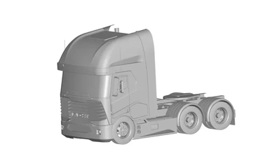 mack camion 3d impression modèle trio 3d print model - Mito3D
