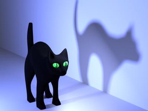 deli kedi doğa 3D baskı modeli, dosya, yazdırılabilir model, tasarım, 3d yazıcı, kedi, Cadılar Bayramı, heykelcik, hayvan, dekorasyon 3d print model - Mito3D