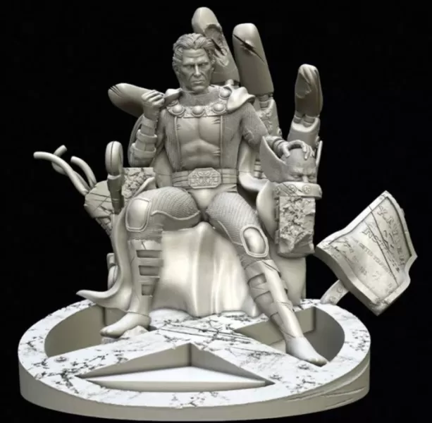 magneto throne - 3d printable stl model printing fanart 3dprinting collectibles stlfile geekculture comicbookart supervillain 3dprints 3dprintedmodel xmenfan magnetotrono xmenvillain 3D print model - Mito3D