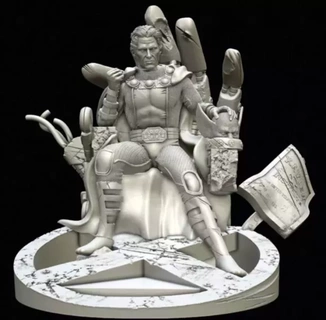 magneto throne - 3d printable stl model printing fanart 3dprinting collectibles stlfile geekculture comicbookart supervillain 3dprints 3dprintedmodel xmenfan magnetotrono xmenvillain 3d print model - Mito3D