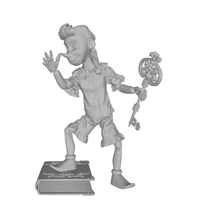 Main Charakter Fee Geschichte Tolstoi golden 3d Drucken Modell dreiding Pinocchio 3d print model - Mito3D
